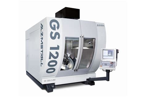 Alzmetall Showcases Five Axis Machining Center For Milling Cutting