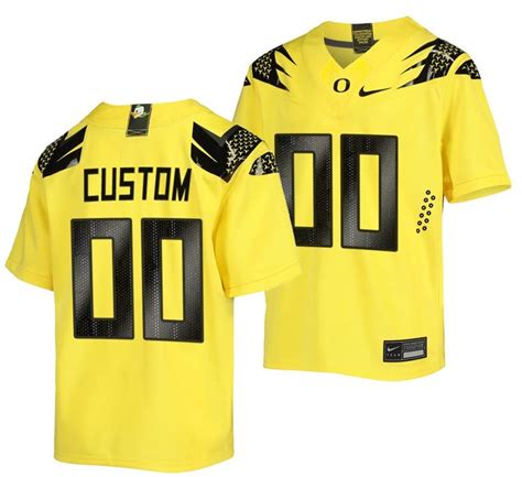 Custom Oregon Ducks Football Jersey