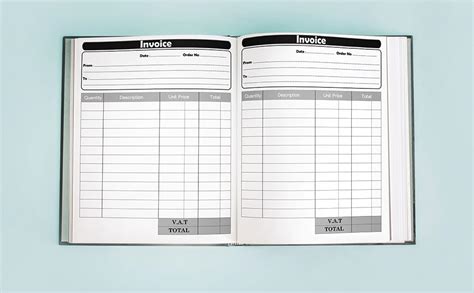 Invoice Book Self Employed Duplicate Invoice Book Personalised