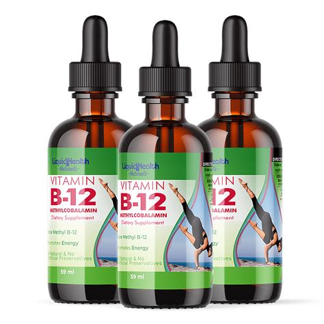 Liquidhealth Vitamin B12 Methylcobalamin Liquid Drops With Sublingual