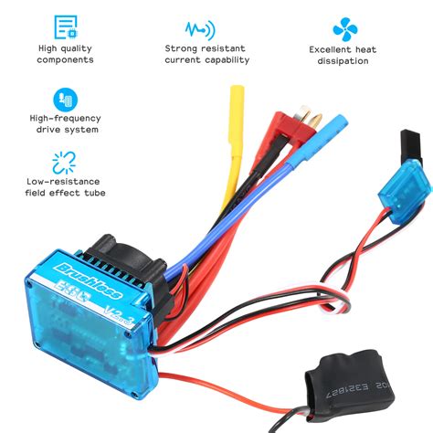 A Brushless Esc Electric Speed Controller V A Bec For