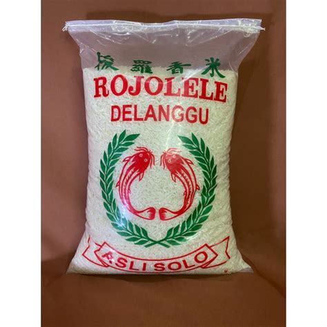 Jual Beras Rojolele Delanggu 5 Kg Shopee Indonesia