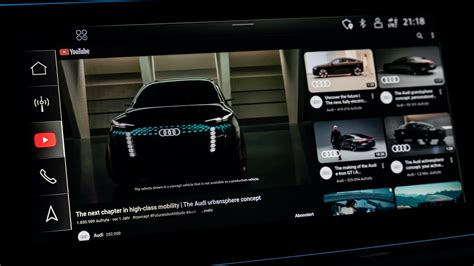 SNAP TASTE YouTube Integration In 2024 Audi Models With MIB 3