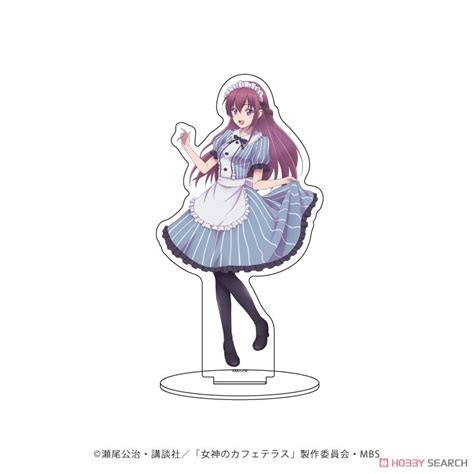 キャラアクリルフィギュア TVアニメ女神のカフェテラス 01 幕澤桜花 公式イラスト キャラクターグッズ 商品画像1