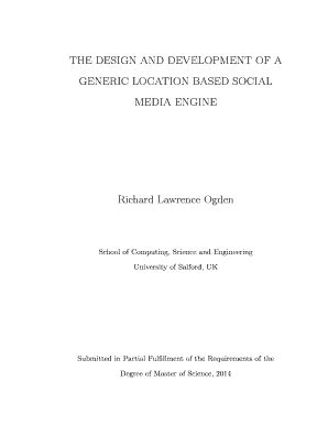 Fillable Online Usir Salford Ac THE DESIGN AND DEVELOPMENT OF A Fax