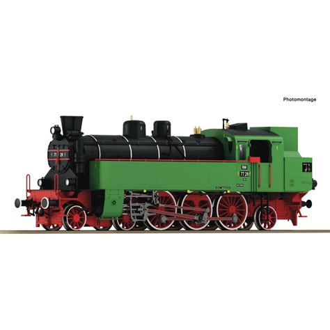 ROCO 70083 Spur H0 ÖBB Dampflok 77 28 grün Ep IV Zweileiter analog