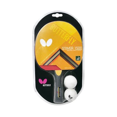 BUTTERFLY STAYER 1200 1500 1800 SHAKEHAND FL PING PONG BAT TABLE TENNIS