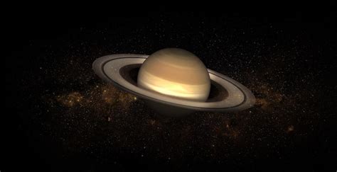 Premium Photo | Saturn on space background Elements of this image ...