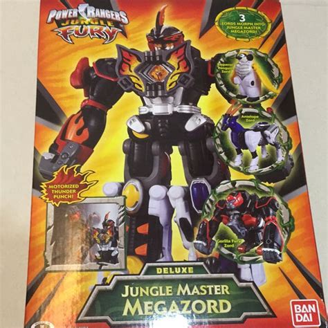 Power Rangers Jungle Fury Megazord Toys