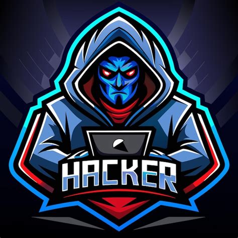 Premium Vector Hacker Esport Mascot Logo Design