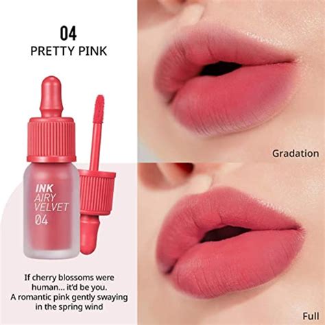 Peripera Ink Velvet Airy Lip Tint N°04 Pretty Pink 4gr Hellabe