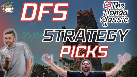 Honda Classic 2023 DraftKings DFS Picks Fades Sleepers YouTube