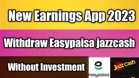 Without Investment Online Earnings Apps Make Money Online 2023