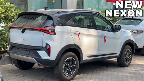 New Tata Nexon Facelift Fearless S 2023 Second Top Model Nexon New