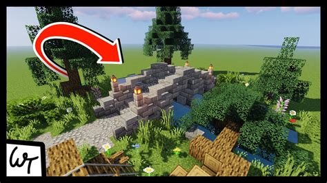minecraft simple stonebridge
