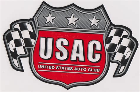 USAC Logo 6" Die-Cut Decal ⋆ American DP