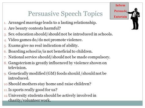 Persuasive Speech Ppt Download