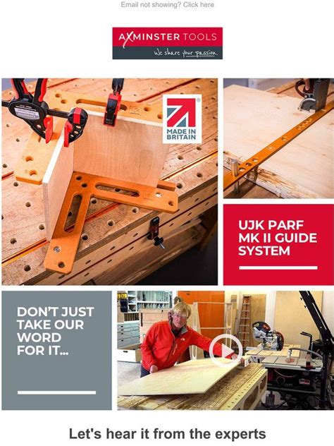 Axminster Tools Ujk Parf Mk Ii Guide System Milled