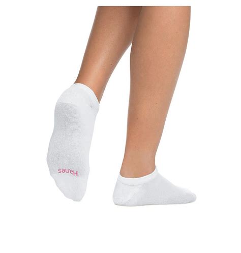 Hanes Womens Comfortsoft Low Cut Socks 3 Pack