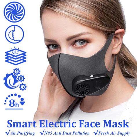 New New Fresh Air Supply Face Mask N Anti Haze Electric Intelligent