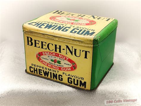 Beech Nut Chewing Gum Shop Display Vintage Sweet Tin 13 5cm Etsy