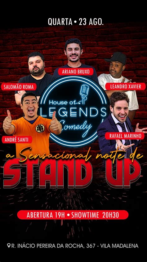 A Sensacional Noite De Stand Up Comedy Em S O Paulo Sympla