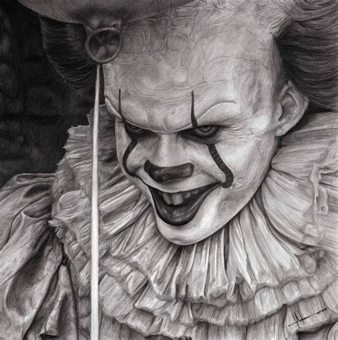 Pennywise Commission By Subliminalex On Deviantart Horror Drawing