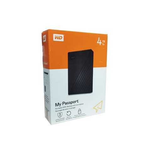 Hd Externo 4tb Western Digital Usb 3 0 My Passport 2 5