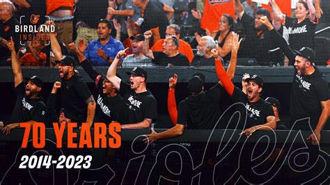 Birdland Insider Years Of Orioles Magic Moments Years At A