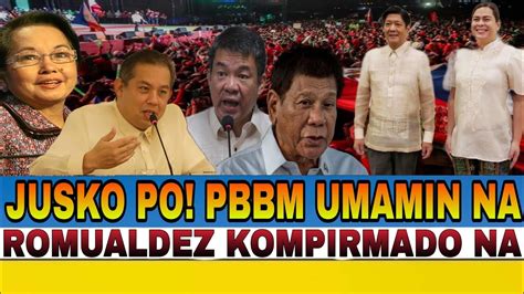 Kapapasok Lang Naku Po Jusko Grabee Ang Nangyari Kay Romualdez Pbbm