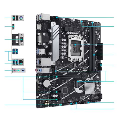 PRIME B760M K D4MotherboardsASUS Global