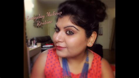 Simple Everyday Makeup Tutorial Makeup For Indian Skinnikzglam Youtube