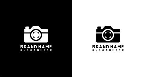 Camera logo design template. Camera vector icon. Camera icon logo ...