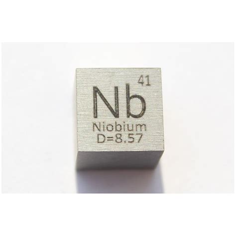 ᐉ Purity metal cube Niobium Nb 99 95 cube 10x10mm polished to buy in