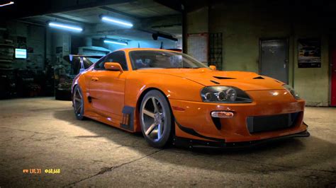 Need For Speed 2015 Customization Toyota Supra YouTube