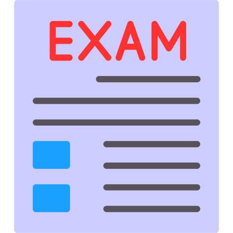 Exam Generic Color Fill Icon