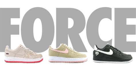 Nike Best Nike Air Force Colorways Released For 40th Anniversary