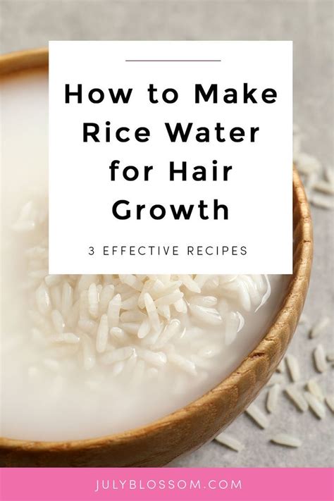 7 Benefits Of Rice Water For Hair Diy Rice Water Shampoo Artofit