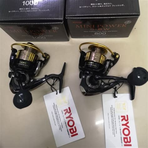 Ryobi Mini Power Ii Sw Saltwater Fishing Reel Shopee Malaysia