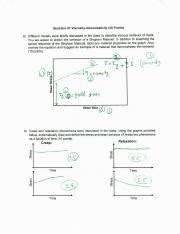 Sketching Viscosity And Viscoelasticity Behavior Models And Course Hero