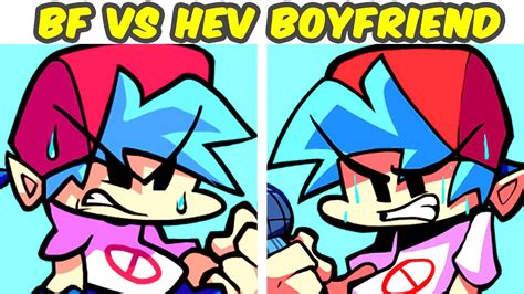 Friday Night Funkin Vs Real Bf Vs Hev Boyfriend Reanimated Fnf Mod