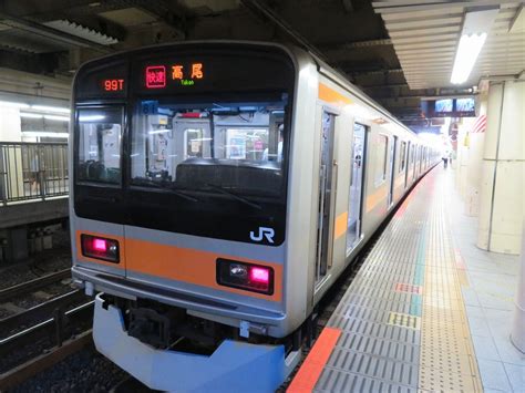 Jr東日本209系1000番台 中央快速線快速高尾行き Window Of Society Is Open