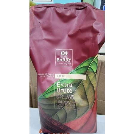 Cacao Barry Cocoa Powder Extra Brute 1kg Shopee Malaysia