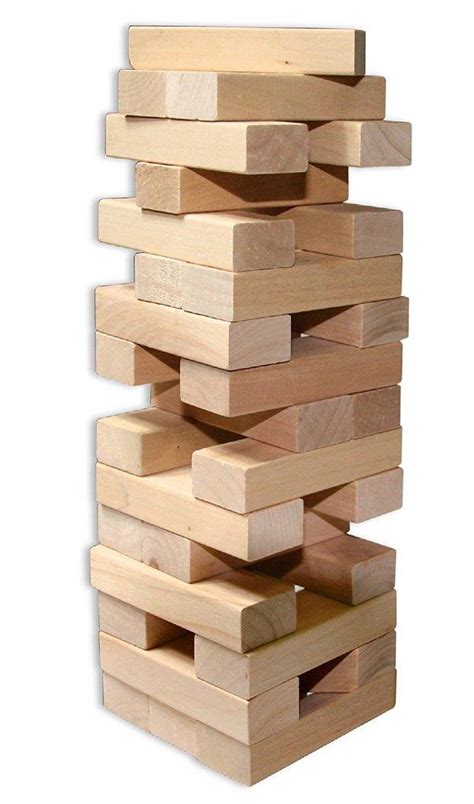 Big Wooden Jenga Game IHSANPEDIA