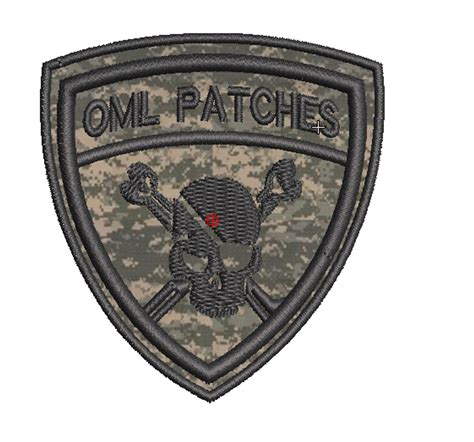 Shoulder Patch Template