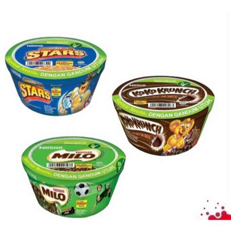 GJK Nestle Koko Krunch Cereal Combo Pack 30gr Kemasan Cup Milo