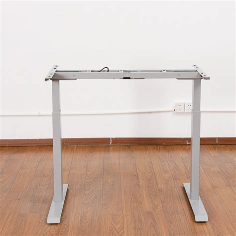 China Factory Dual Motor Height Adjustable Sit To Stand Electric Table