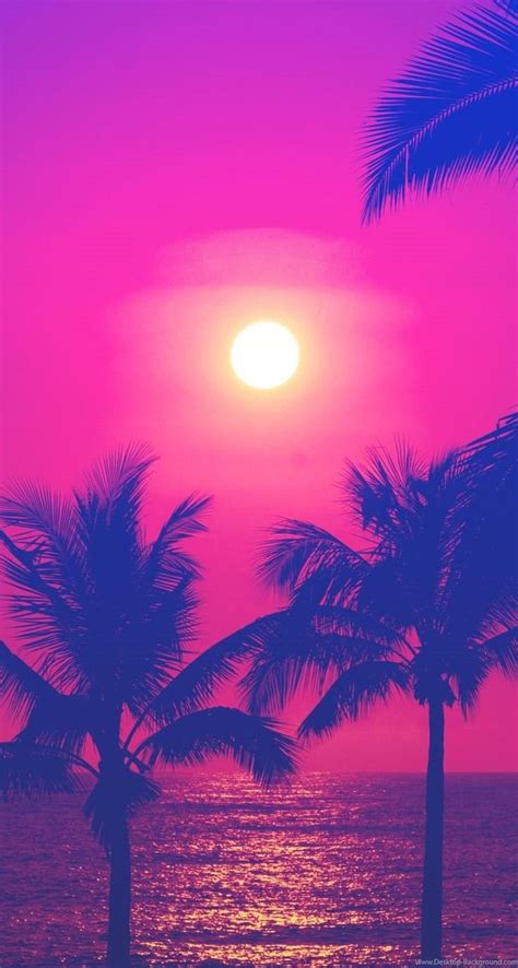 Neon Sunset Wallpapers - Wallpaper Cave