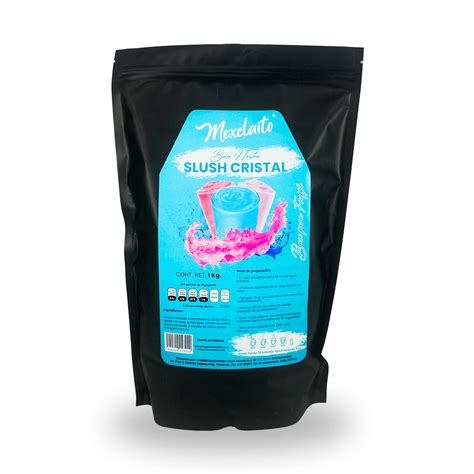 Mexclaito Base Neutra Slush Cristal para Frappé 1 Kg Casa Mador