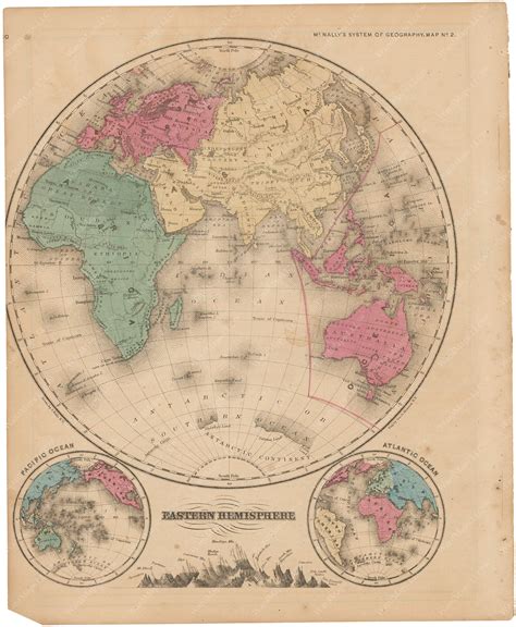 Eastern Hemisphere 1856 – WardMaps LLC